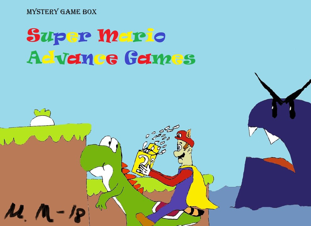 Super Mario Advance Games - Mystery Game Box