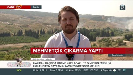 Sabah saatlerinde başladı