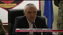 Presidenti Meta uron ushtarakët shqiptarë me mision jashtë vendit - News, Lajme - Vizion Plus