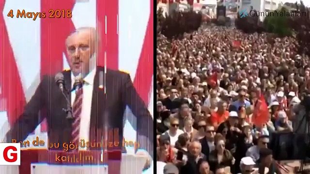 Tarafsızım diyen Muharrem İnce 1 günde çark etti
