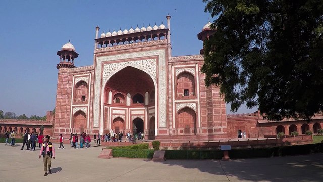 Inde : VIDEO Agra/Taj Mahal