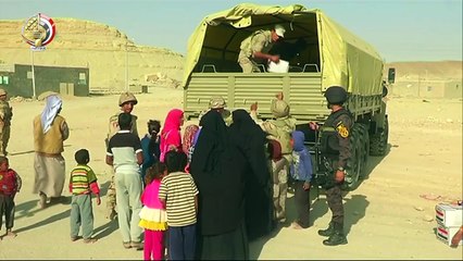 ضبط جملين محملين بدوائر نسف وتدمير وأجهزة اتصالات بوسط سيناء