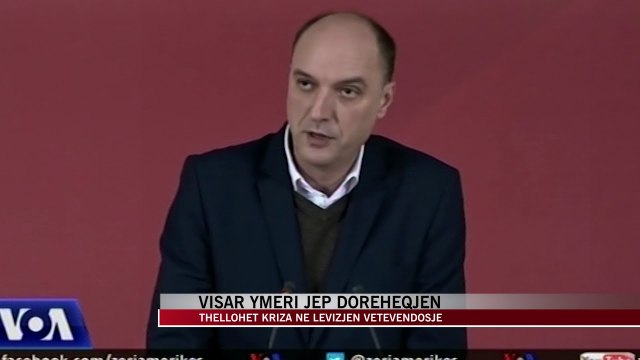 Visar Ymeri jep dorëheqjen - News, Lajme - Vizion Plus