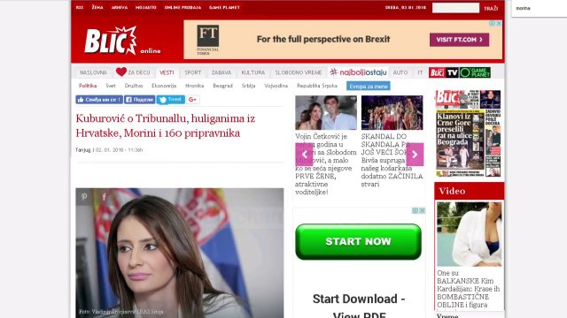 Ministrja serbe për Ballist Morinën: Nuk e dimë kur do ekstradohet