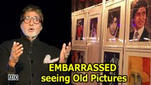 Amitabh EMBARRASSED seeing his Old Pictures