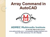 Array Command in AutoCAD