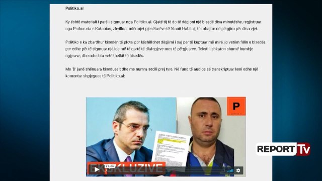 Publikohen dy audio-përgjime ku flitet për ish-ministrin Saimir Tahiri dhe audin AA 003 GB