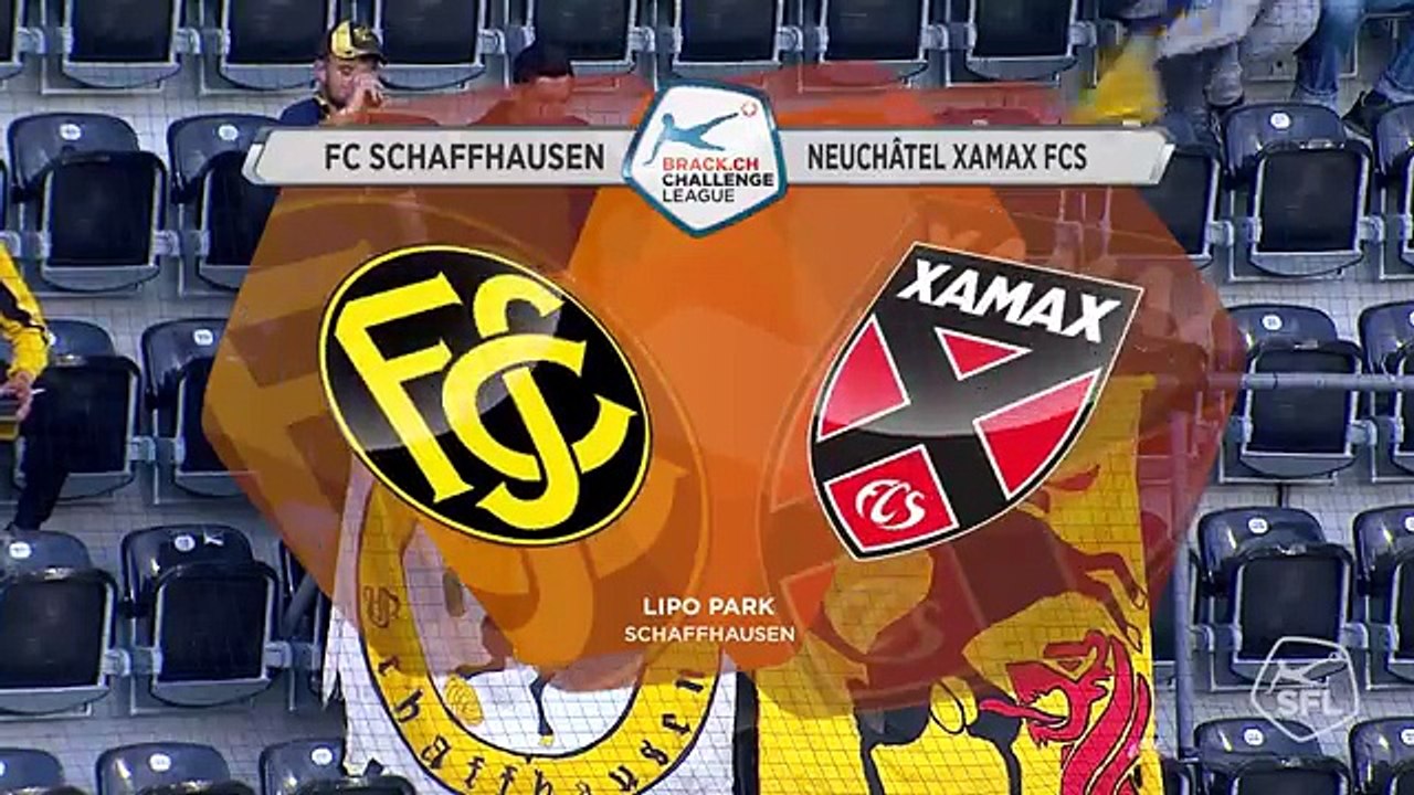 Schaffhausen 1:0 Xamax (Switzerland. Challenge League. 9 May 2018)