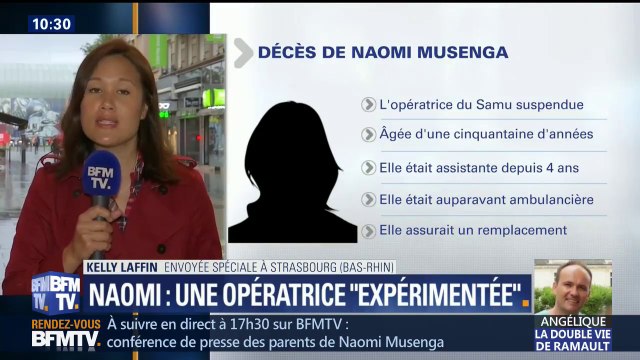 Mort de Naomi: l'opératrice du Samu était très investie et très volontaire selon ses collègues
