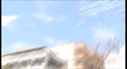 Οι Red Arrows πάνω από τη Χαλκίδα