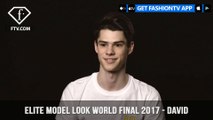 David from Serbia for Elite Model Look World Final 2017 | FashionTV | FTV