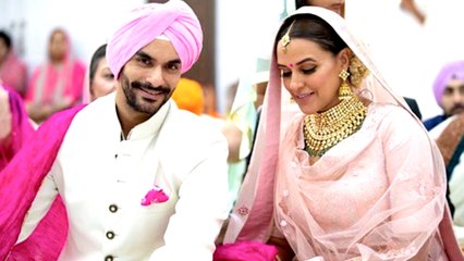 Neha Dhupia Gets Married To Angad Bedi