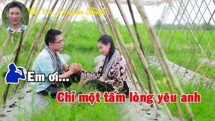 KARAOKE Chuyện Tình Nghèo_SC Với Nguyễn Bình