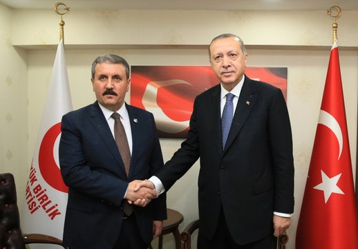 BBP'yi Ziyaret Eden Erdoğan'dan Ortak Miting Yapılacak mı Sorusuna Yanıt: Gündemimizde Yok