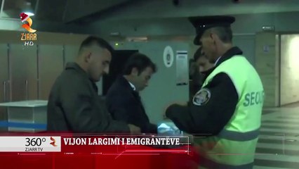 360° Gradë -Vijon Largimi I Emigrantëve