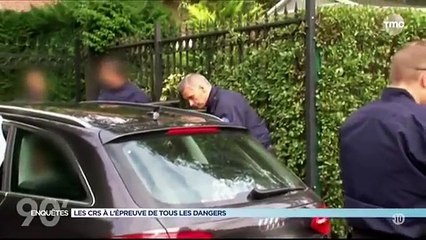 Interpellation par des CRS lors d'un mariage