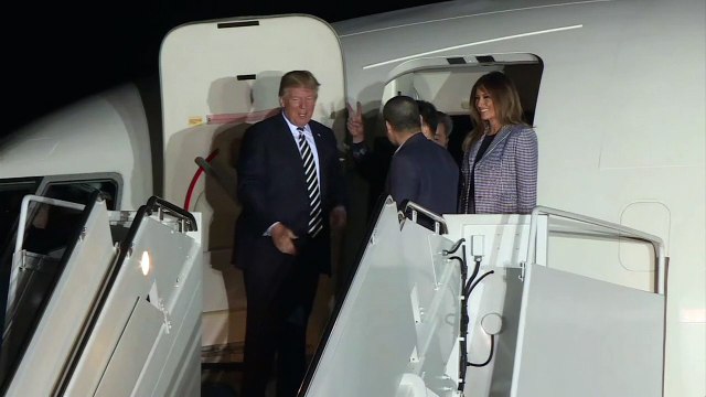 ترامب يستقبل ثلاثة اميركيين كانوا محتجزين في كوريا الشمالية