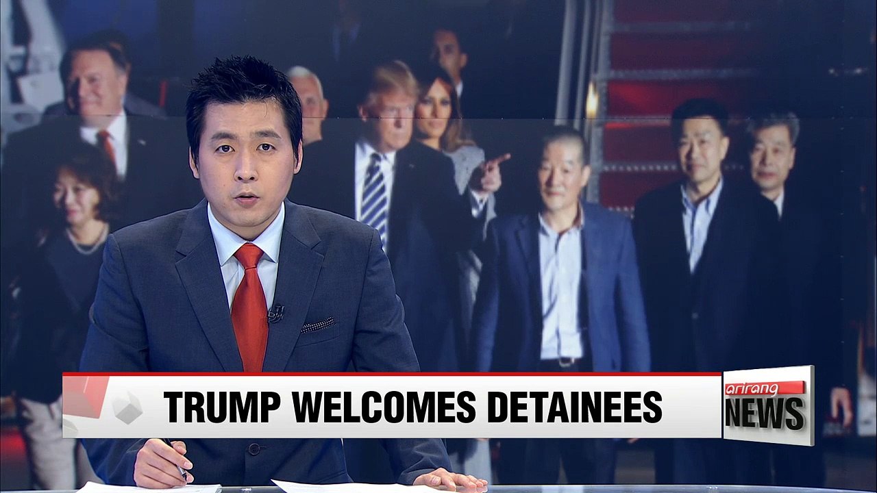 U.S. welcomes three Americans released from North Korea