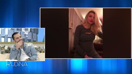 Rudina/ Bashkeshortja shtatzene mesazh surprize kengetarit Besnik Qaka (05.01.2018)