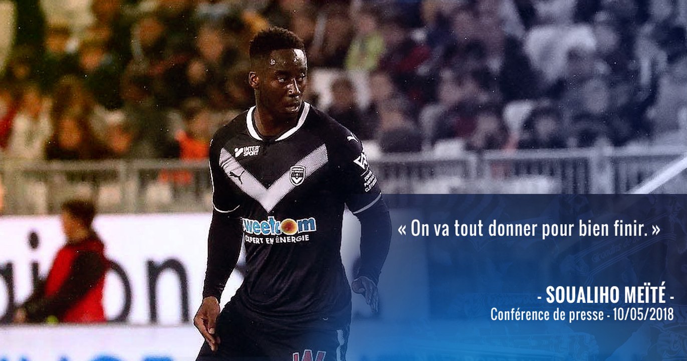 Soualiho Meïté évoque le derby de la Garonne