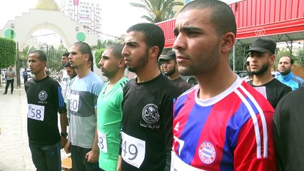 Gazze'de Kudüs'e destek koşusu düzenlendi - GAZZE