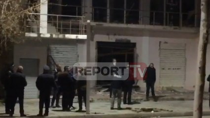 Report TV - Pamjet e biznesit ky shpërtheu eksploziv në Vlorë