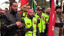 Motosikletli gruptan türbe ziyareti - BİLECİK