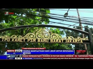 Jelang Ramadan, TPU Karet Bivak Dipadati Peziarah