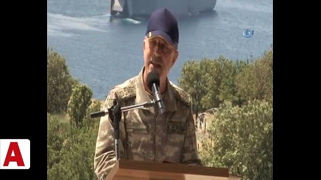 Genelkurmay Başkanı Hulusi Akar, Efes 2018 tatbikatı sonrasında konuştu