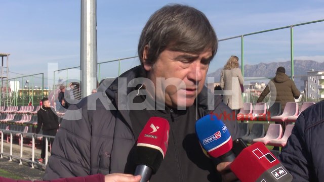 Lojtare te rinj ne prove tek Partizani