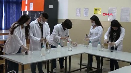 İzmir-Köy Okullarının Temizlik Malzemesi Bu Okuldan Çıkıyor