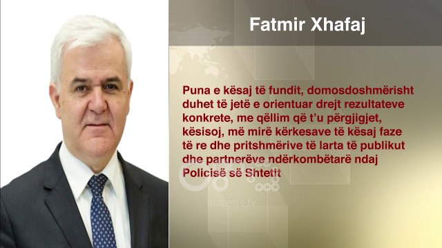 Ora News - Rama firmos shkarkimin nga detyra të Haki Çako, komandohet Rebani Jaupi