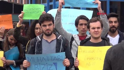 Sakarya Üniversitesi'nde Öğrencilerden Bölünmeye Tepki