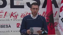 Bilall Kasami hyn me forcë në selinë e Lëvizjes Besa në Shkup