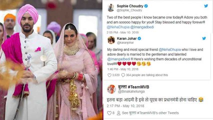 Neha Dhupia अपनी शादी पर Sonam Kapoor की वजह से हुई Troll | Boldsky