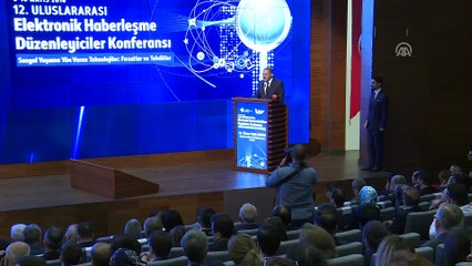 12. Uluslararası Elektronik Haberleşme Düzenleyiciler Konferansı - BTK Başkanı Sayan (1) - ANKARA