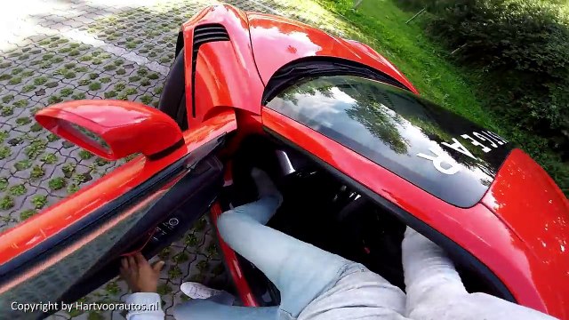 Porsche 991 GT3 RS 4.0 300 km_h on Autobahn! - ORGASMIC SOUND!