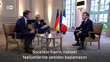 Macron: İran konusunda bir araya gelinmeli