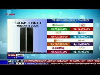 Télécharger la video: Perbandingan Harga e-Commerce: Kulkas 2 Pintu Modena RF 2552 L