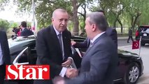 BBP lideri Destici Erdoğan�a özel yapım kılıç hediye etti