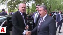 BBP lideri Destici�den Cumhurbaşkanı Erdoğan�a anlamlı hediye