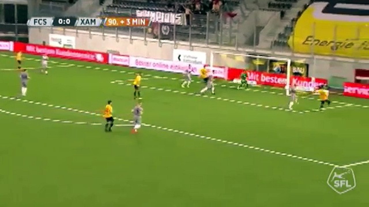 Schaffhausen 1:0 Xamax (Switzerland. Challenge League. 9 May 2018)