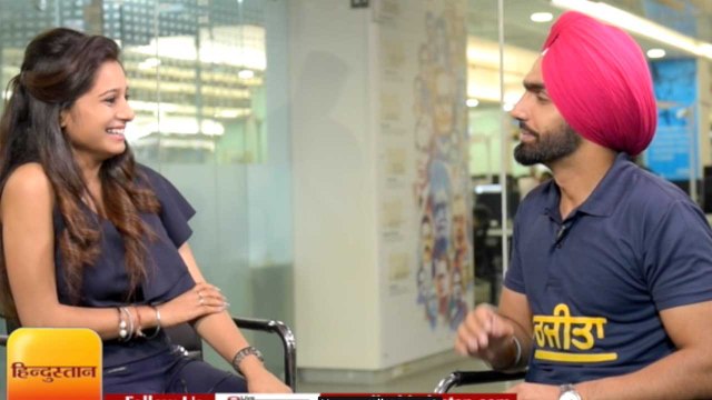Rapid Fire with singer and Actor Ammy Virk II Harjeeta film II Promotion