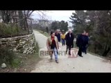 Gjirokastër, specialistët e gjeologjisë inspektojnë zonën pranë pallati që rrezikon shembjen