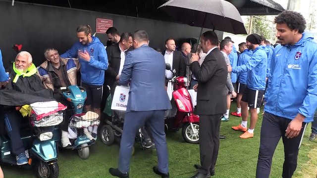 Trabzonspor, Bursaspor maçı hazırlıklarını sürdürdü - TRABZON