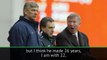 Myself and Ferguson aren't the last long-term managers - Wenger