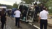Antalya'da Otel Personelini Taşıyan Midibüs Devrildi: 3 Ölü, 15 Yaralı
