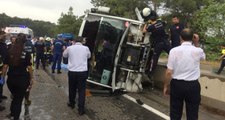Antalya'da Otel Personelini Taşıyan Midibüs Devrildi: 3 Ölü, 15 Yaralı