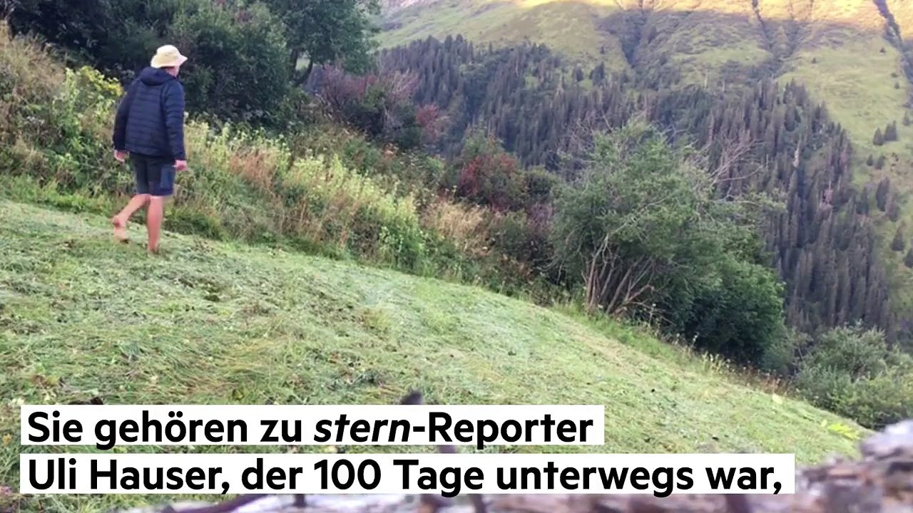 stern-Reporter Uli Hauser wanderte von Hamburg bis Rom. Über seine Erfahrungen berichtet er im neuen stern.