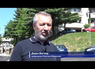 Nastavljena rekonstrukcija ulica u Majdanpeku, 10.maj 2018. (RTV Bor)